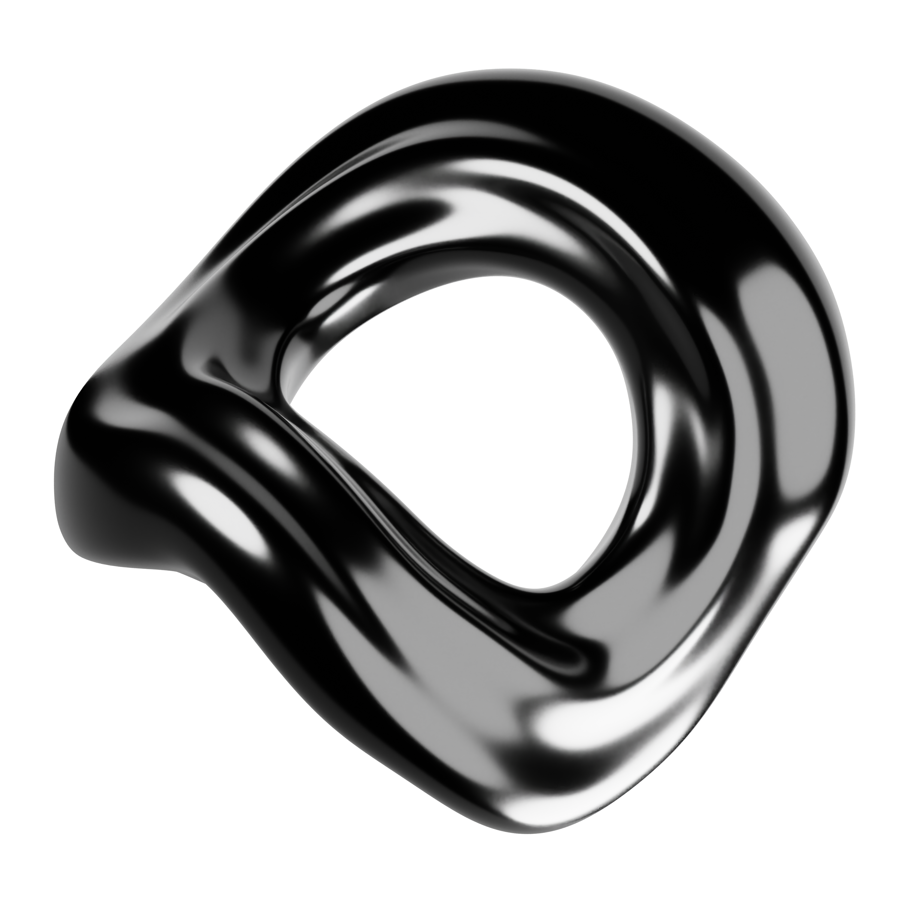 Un blob negro